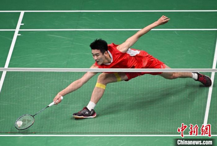 国羽男团逆境翻盘逆转印度队成功卫冕亚运男团
