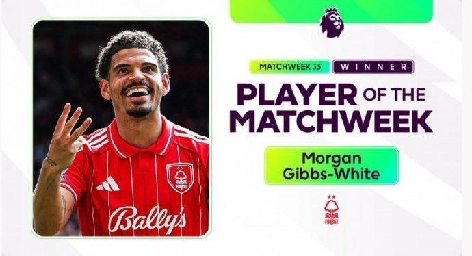 吉布斯-怀特三球助诺丁汉森林胜伯恩利获英超本