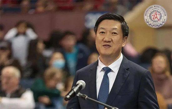 高志丹出任国际武术联合会新任主席，成为全球